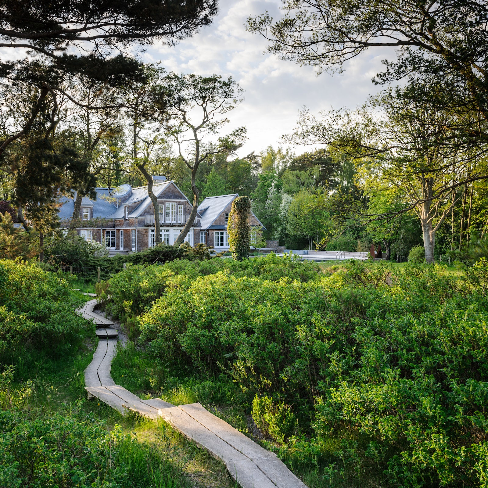 A Swedish garden that stretches from forest to sea